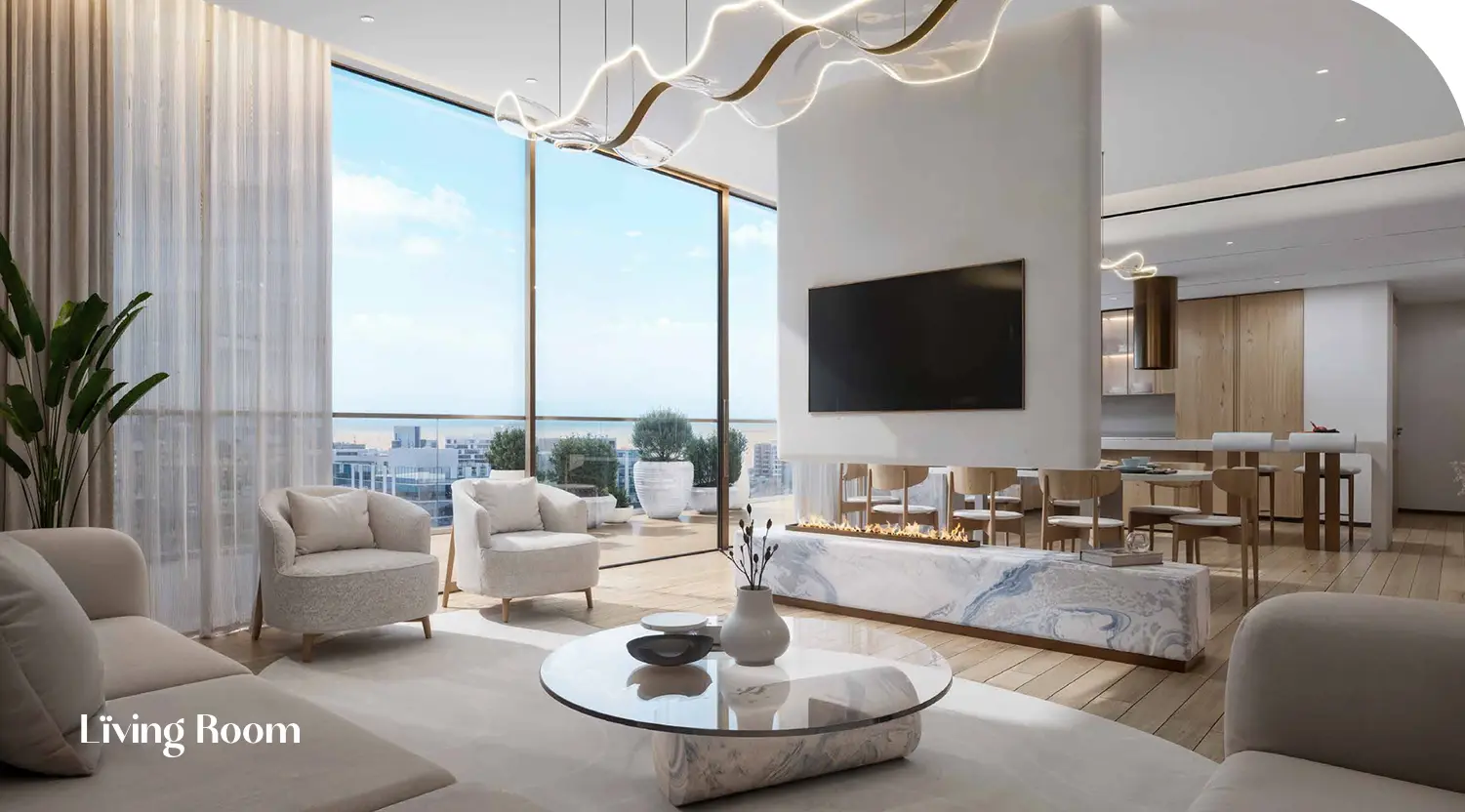 Kaia Résidences: demeures élégantes offrant une vue infinie sur l'horizon – Appartement Dubai Island (21/30)