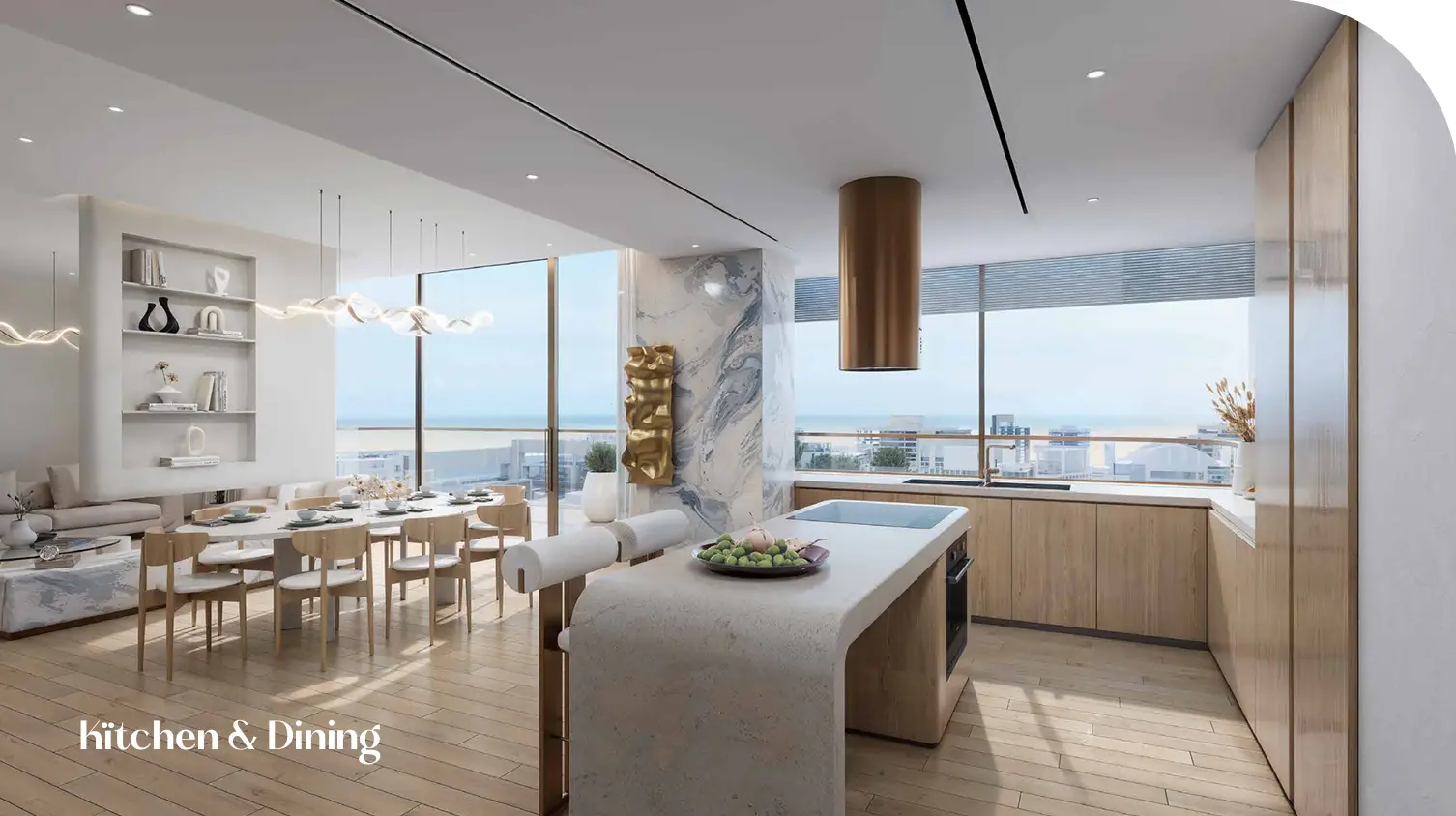 Kaia Résidences: demeures élégantes offrant une vue infinie sur l'horizon – Appartement Dubai Island (23/30)