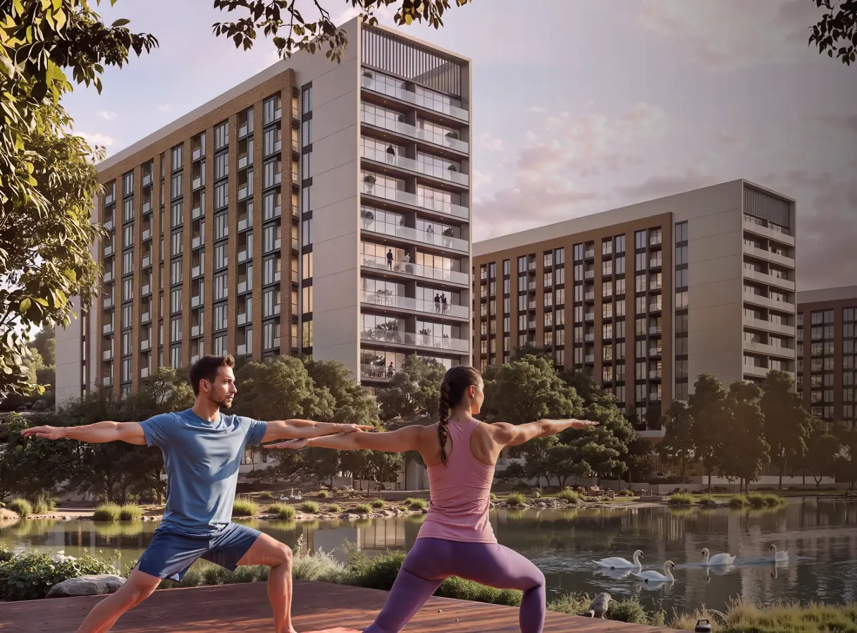 The Woods Sobha Sanctuary: un mode de vie haut de gamme, ancré dans la nature – Appartement Dubai (6/7)