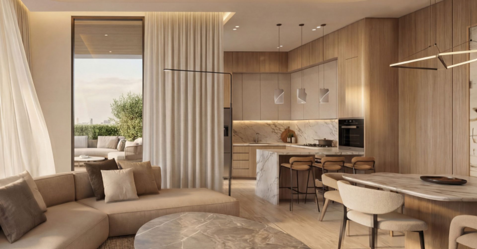 Lunaya Terraces: Lunaya Terraces – Nouvelle communauté résidentielle ultra-luxe a Jebel Ali Village