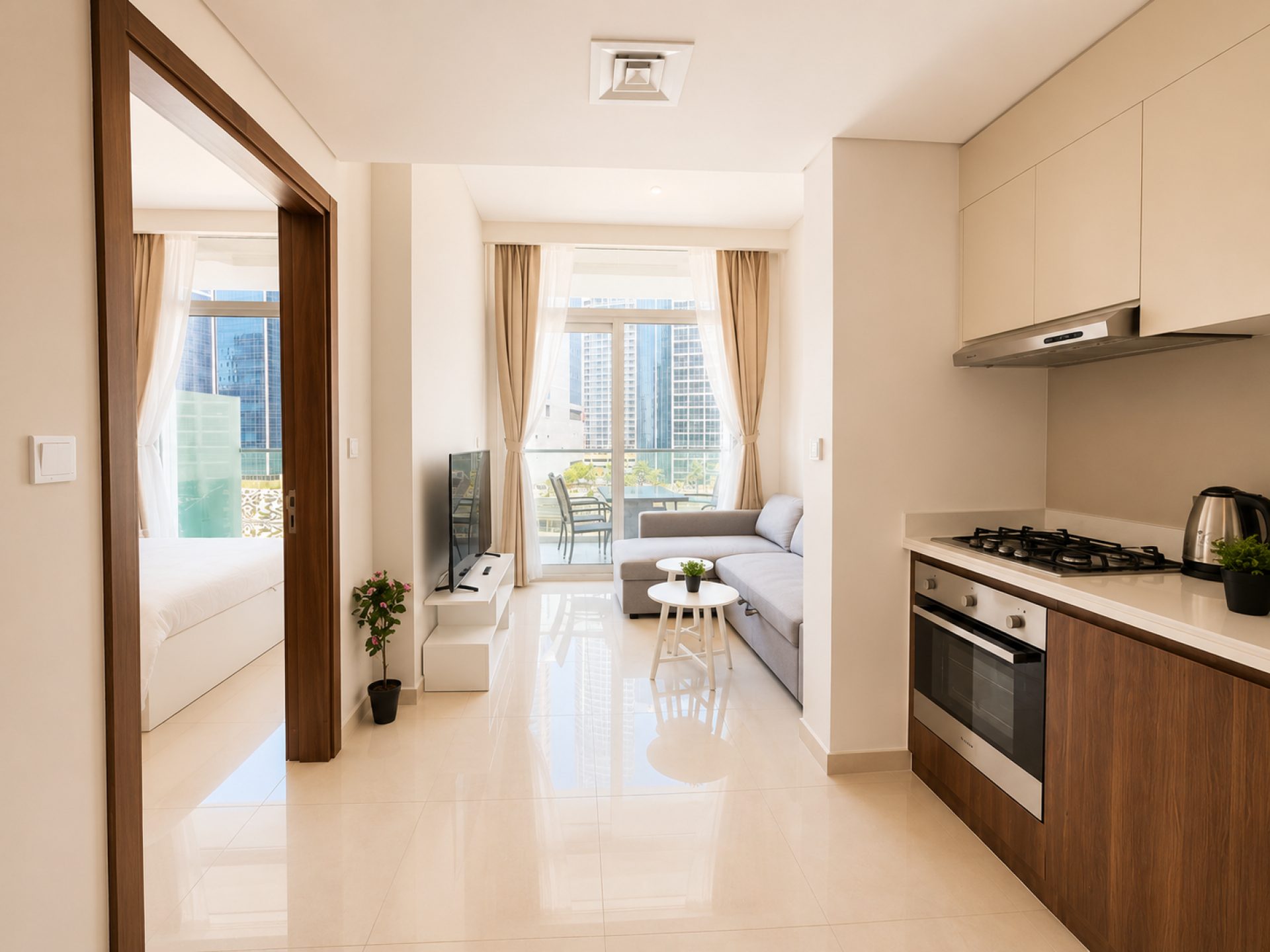 132642-reva-tower-unit-421-9 POOL VIEW | 12 PAIEMENTS | ENTIÈREMENT MEUBLÉ Appartement Dubai