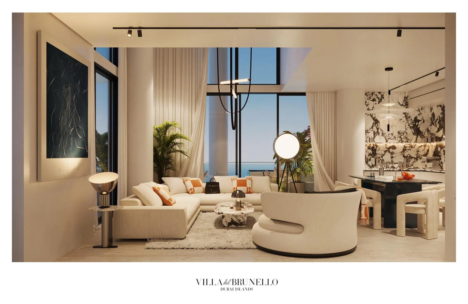 VILLA DEL BRUNELLO | L'Art de Vivre Italien sur les Rives de Dubaï – Appartement Dubai Islands (13/29)