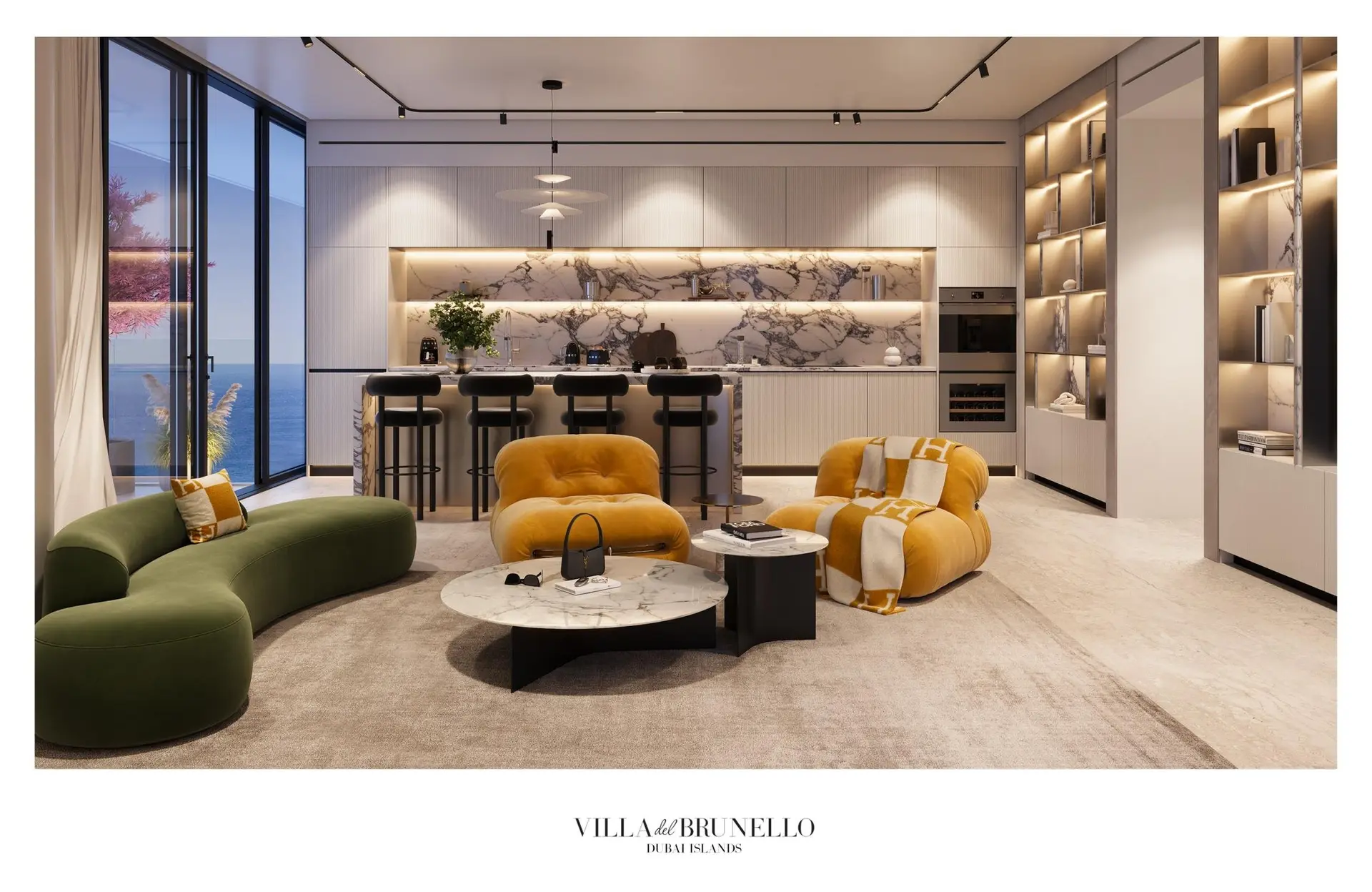 VILLA DEL BRUNELLO | L'Art de Vivre Italien sur les Rives de Dubaï – Appartement Dubai Islands (14/29)