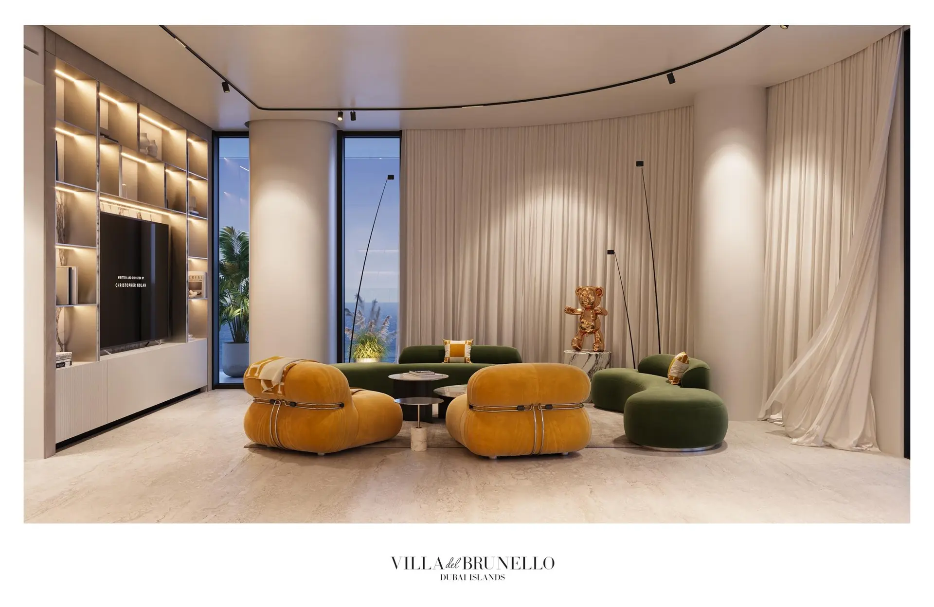 VILLA DEL BRUNELLO | L'Art de Vivre Italien sur les Rives de Dubaï – Appartement Dubai Islands (15/29)