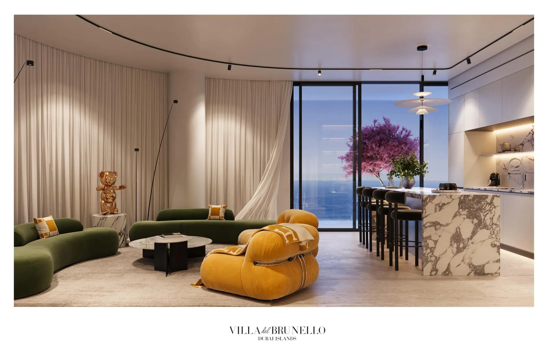 VILLA DEL BRUNELLO | L'Art de Vivre Italien sur les Rives de Dubaï – Appartement Dubai Islands (16/29)