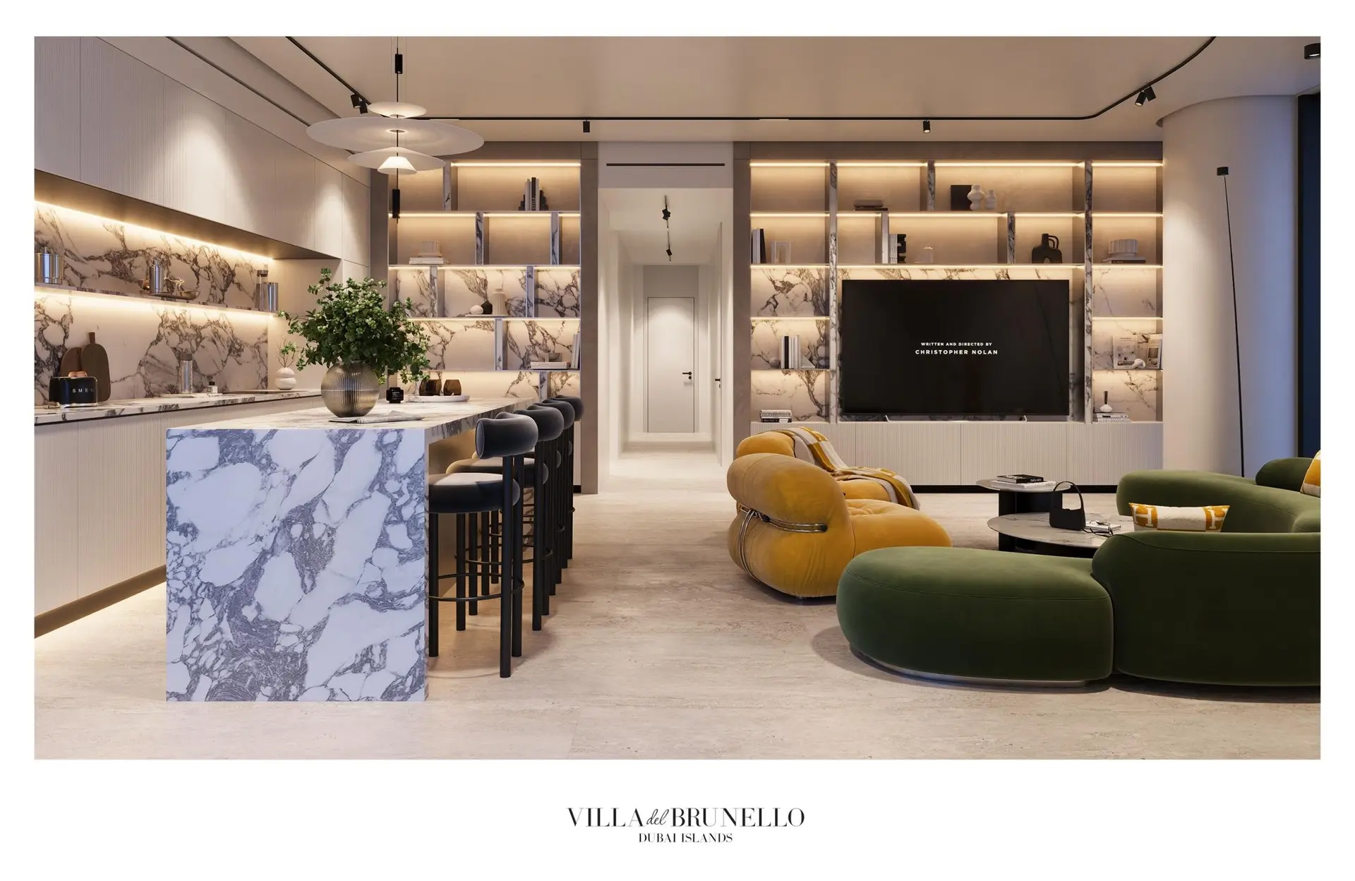 VILLA DEL BRUNELLO | L'Art de Vivre Italien sur les Rives de Dubaï – Appartement Dubai Islands (3/29)