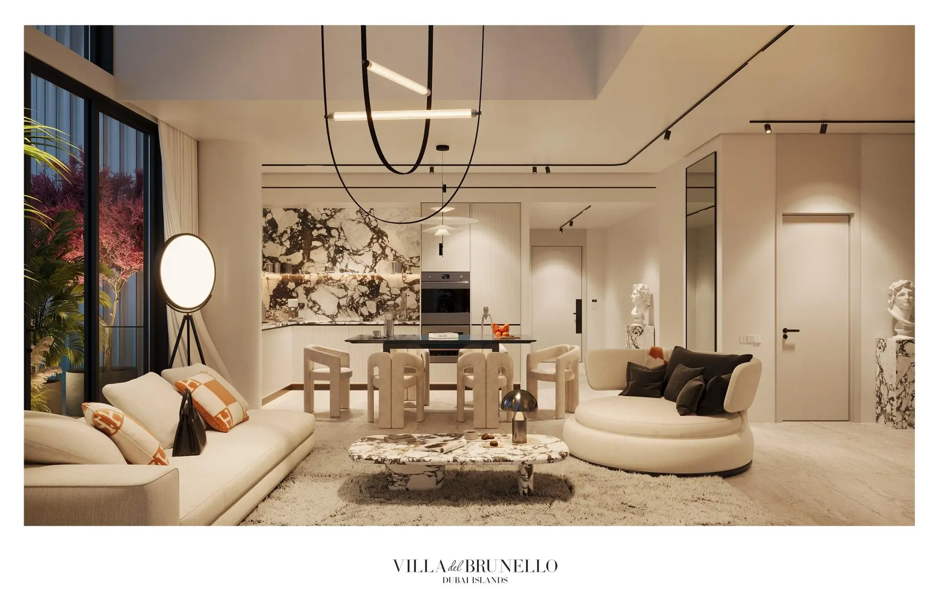 VILLA DEL BRUNELLO | L'Art de Vivre Italien sur les Rives de Dubaï – Appartement Dubai Islands (19/29)