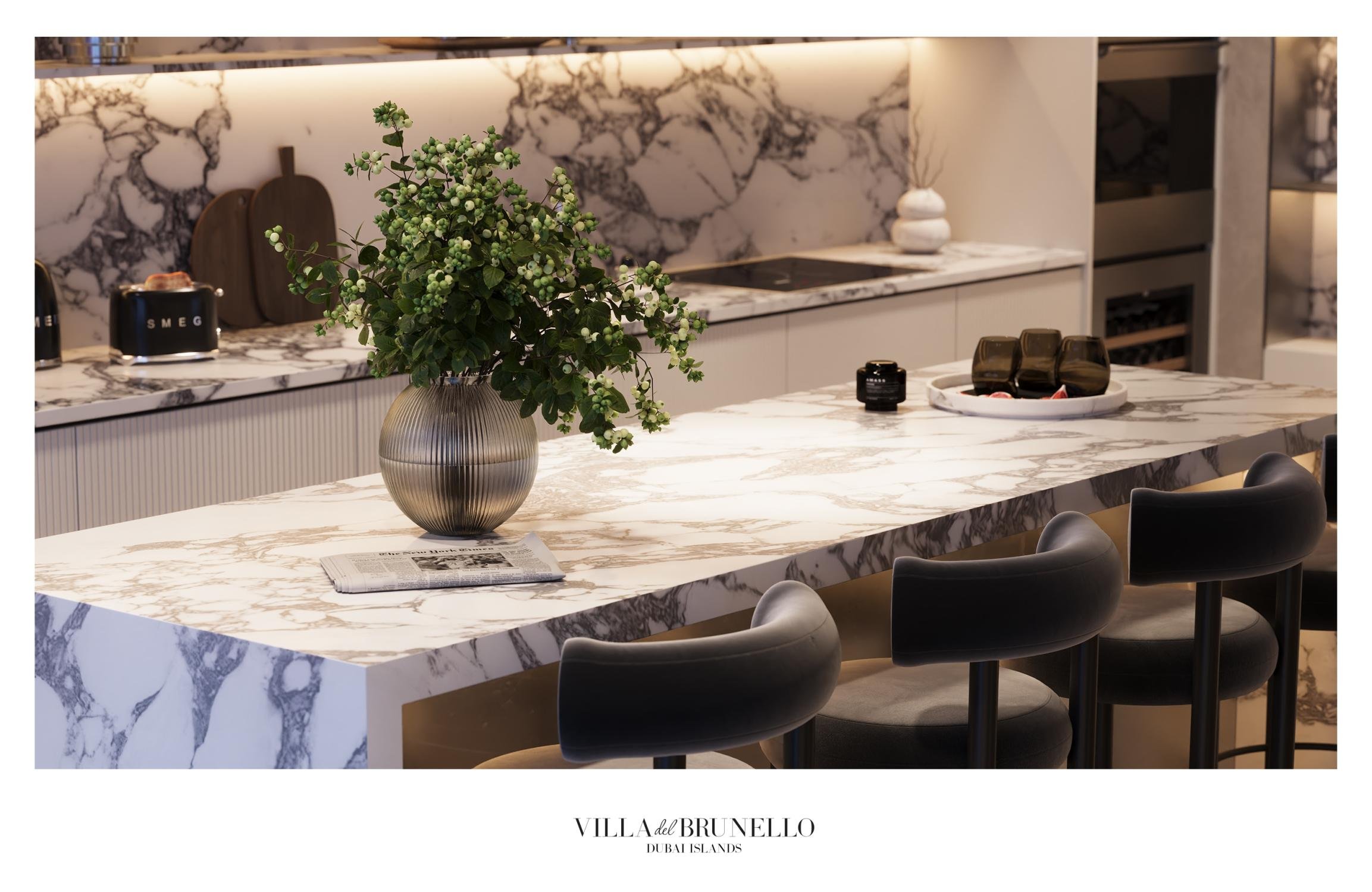 Villa del Brunello: VILLA DEL BRUNELLO | L’Art de Vivre Italien sur les Rives de Dubaï