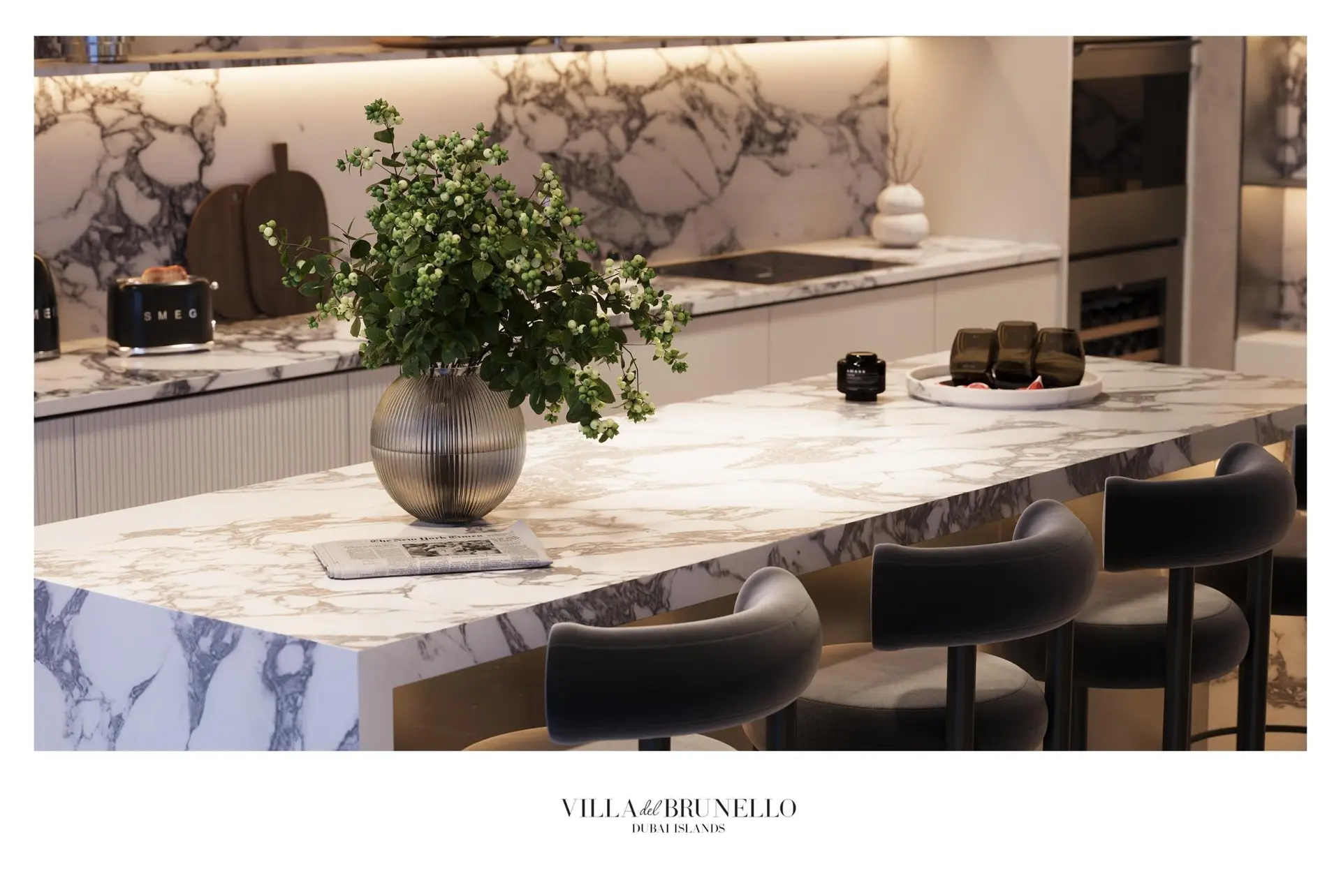 VILLA DEL BRUNELLO | L'Art de Vivre Italien sur les Rives de Dubaï – Appartement Dubai Islands (22/29)