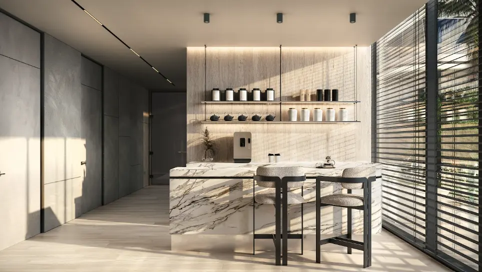 Villa del DIVOS – L'Élite de l'Immobilier Face à la Mer sur Central Island – Appartement Dubai Island (3/30)