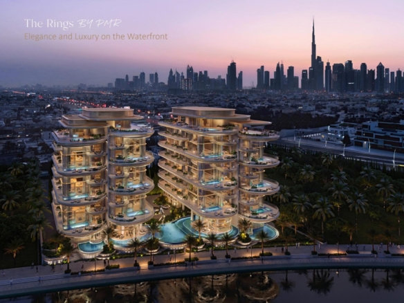 The Rings by PMR: THE RINGS BY PMR: L’exception absolue sur les rives du Dubai Water Canal