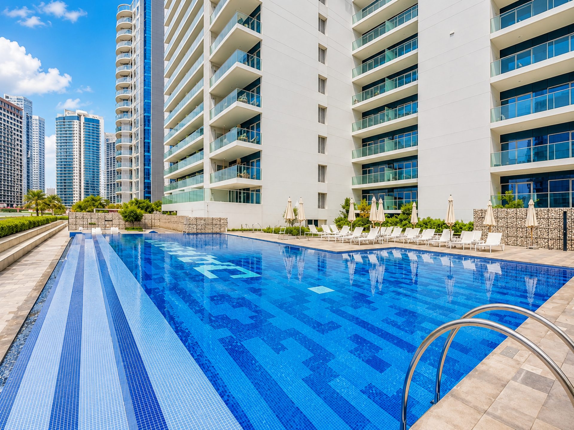 139360-reva-01 POOL VIEW | 12 PAIEMENTS | ENTIÈREMENT MEUBLÉ Appartement Dubai