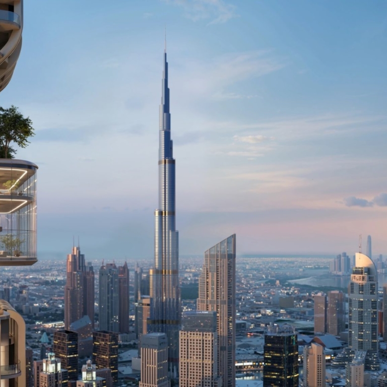 93867 dwtn residences render exteriors 2 1 - Immobilier Dubai