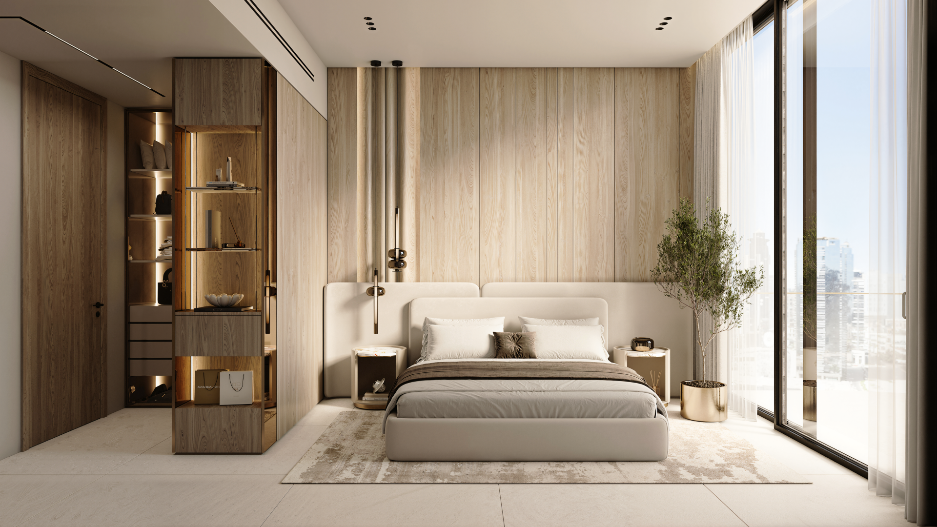 93871-2BR_Master-Bedroom DWTN Residences: DWTN Residences par Deyaar – L’art de vivre au cœur de Dubai