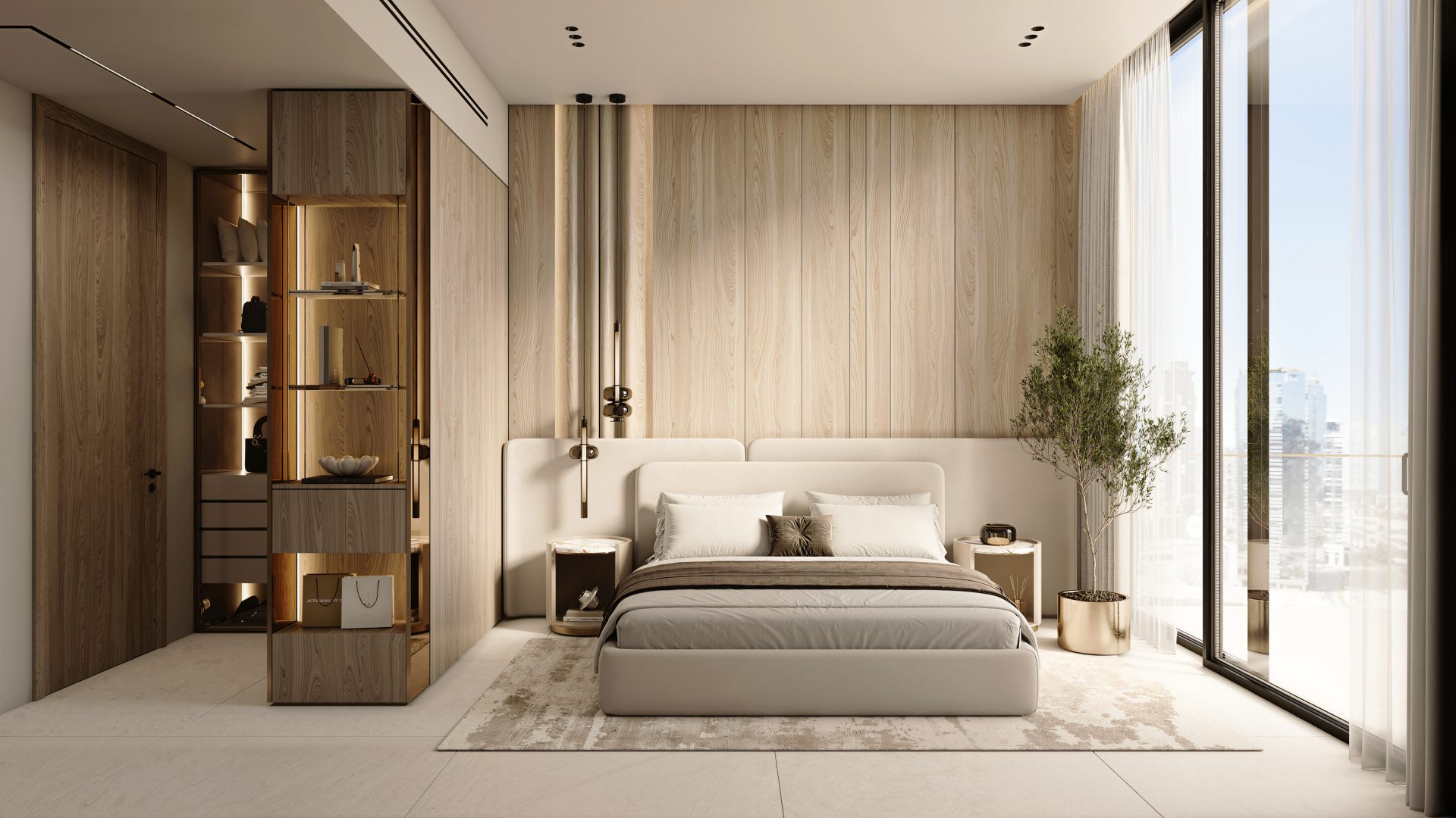 93871-2br-master-bedroom DWTN Residences: DWTN Residences par Deyaar – L’art de vivre au cœur de Dubai