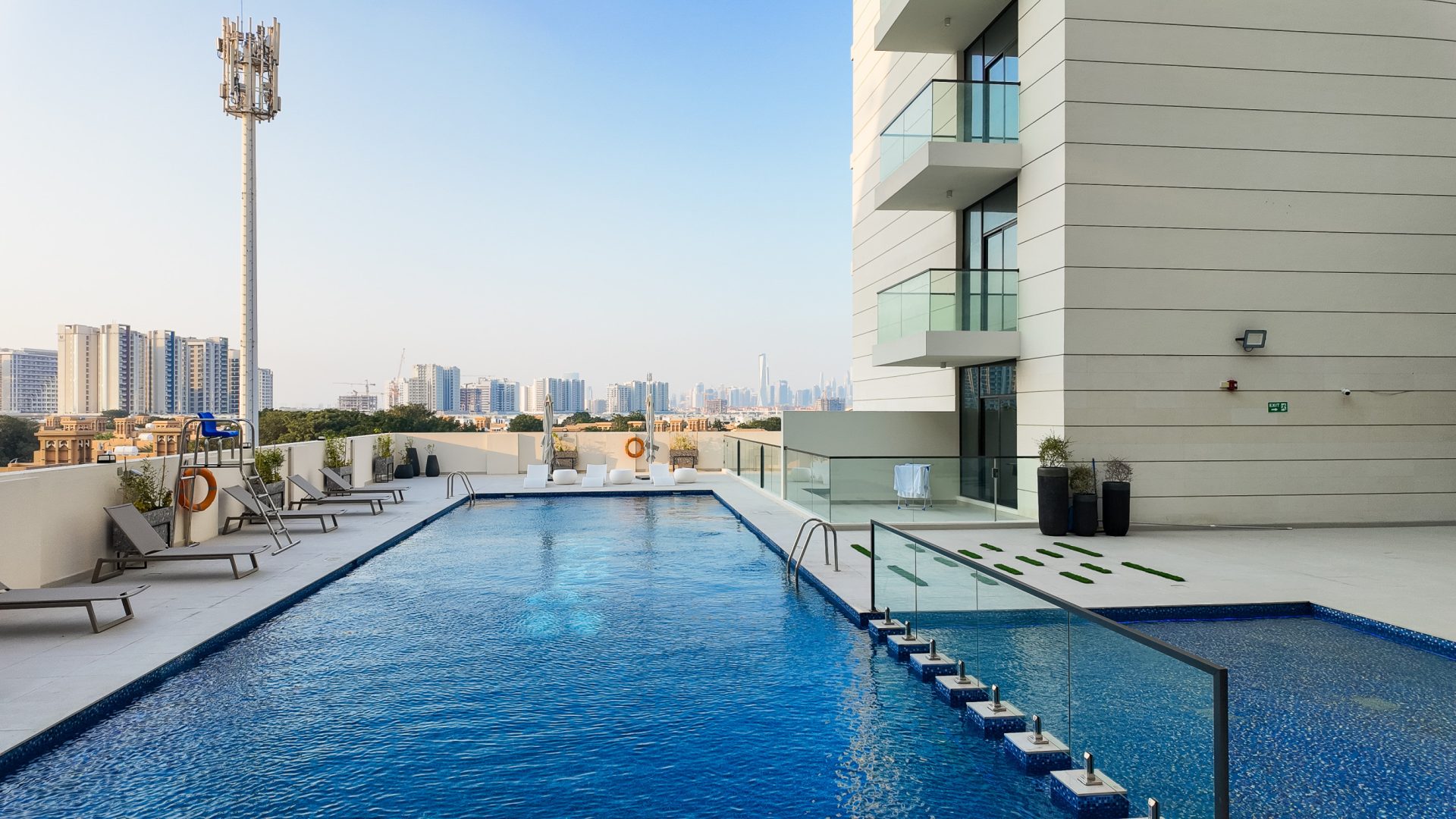 87760-dji-20250130170616-0479-d VUE SUR LA PISCINE | NEUF | NON MEUBLÉ Appartement Dubai
