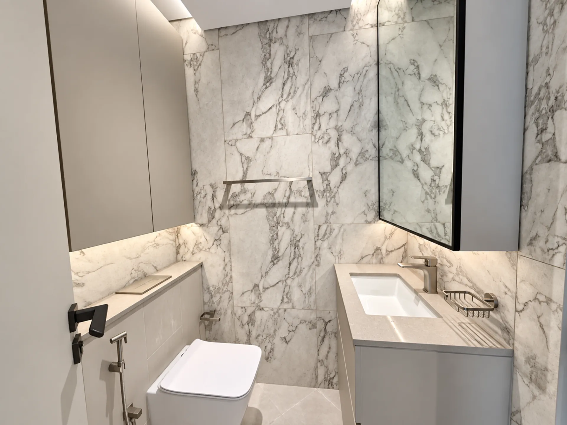 MODERNE 1 CHAMBRE | VUE SUR LE RUISSEAU | OPTIONS MULTIPLES – Appartement Dubai (7/17)