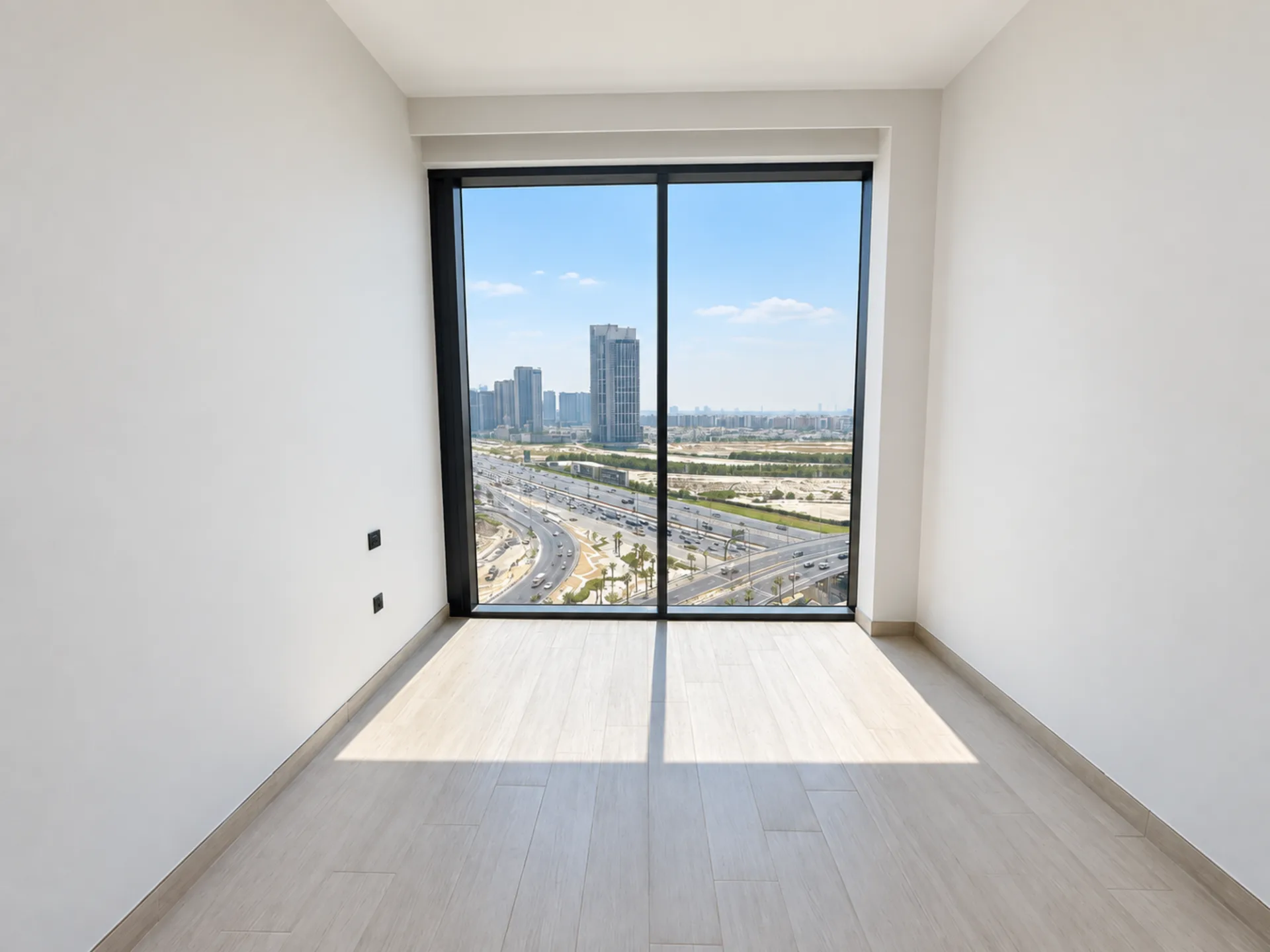 147419-chambre-vue-cadrage-property-listing-4×3-1 Non meublé 1 chambre | Vue imprenable sur le ruisseau | Prêt à emménager – Appartement Dubai (3/17)