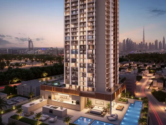 Studio | Design Premium | Vue sur la piscine – Appartement Jumeirah 2 (1/13)