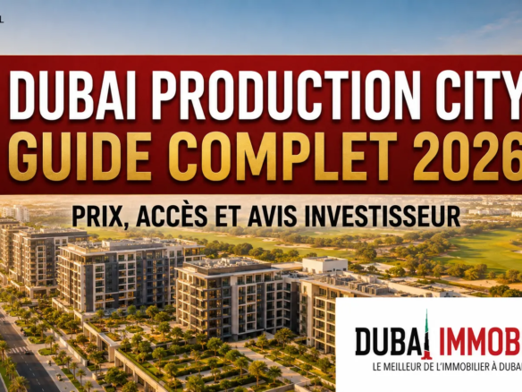 Dubai Production City : guide 2026 pour vivre et investir