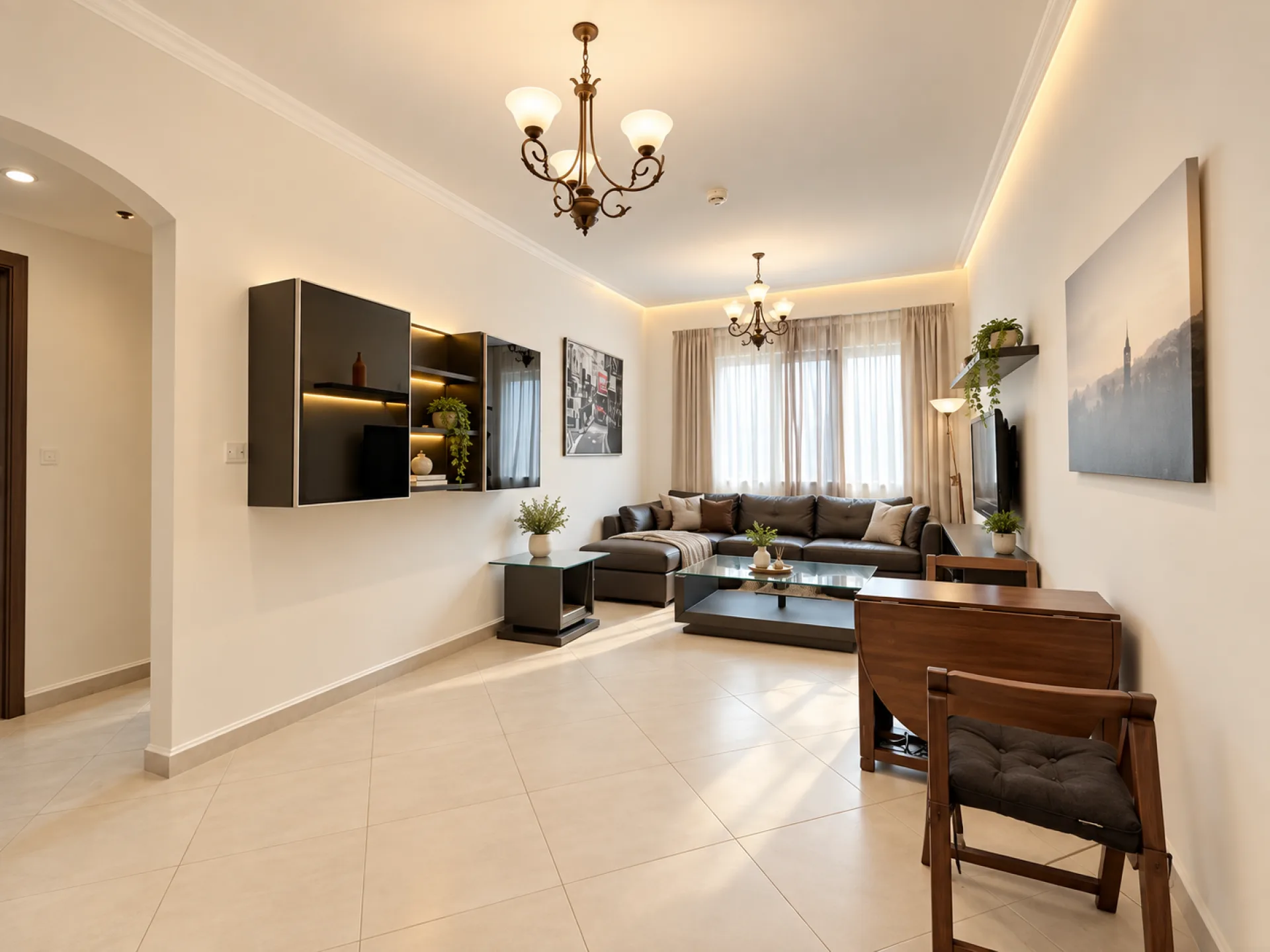Prêt à emménager | Meublé | Proche du métro – Appartement Dubai (3/7)