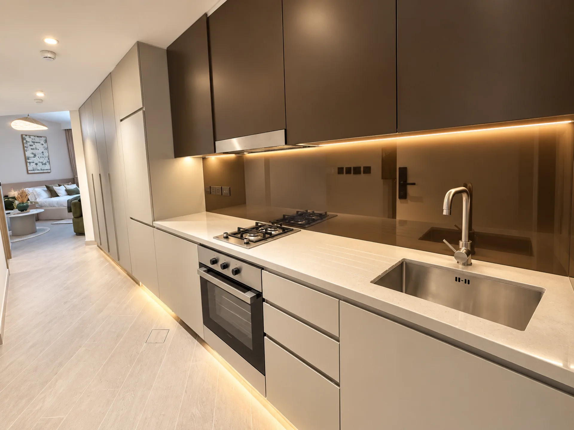 FLAMBANT NEUF | STUDIO MEUBLÉ | VUE SUR LE RUISSEAU – Appartement Dubai (5/16)