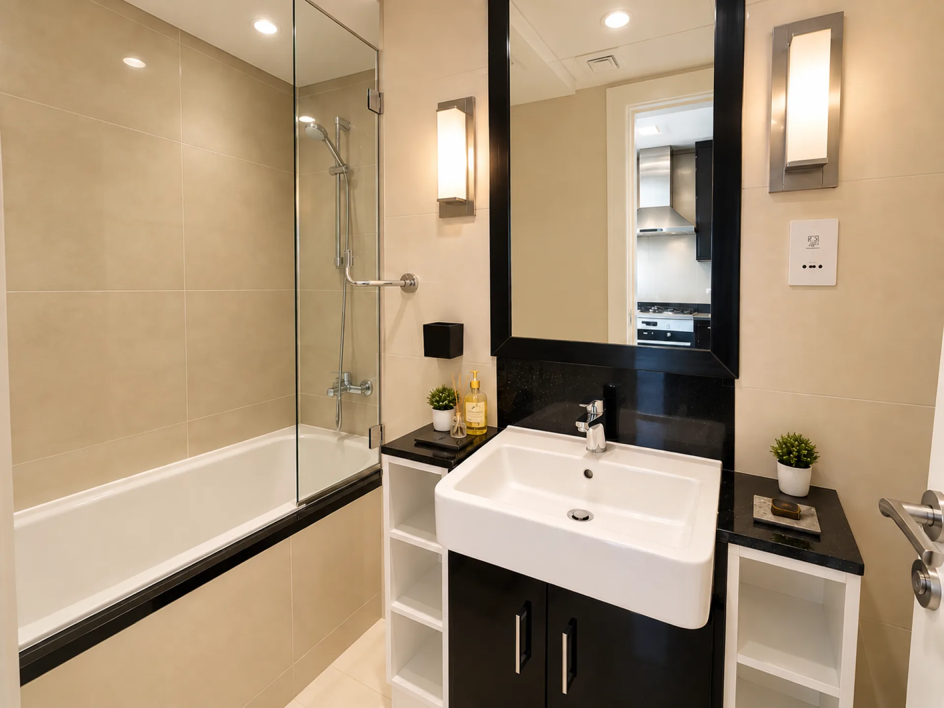 ENTIÈREMENT MEUBLÉ | STUDIO SPACIEUX | BUSINESS BAY – Appartement Dubai (6/8)