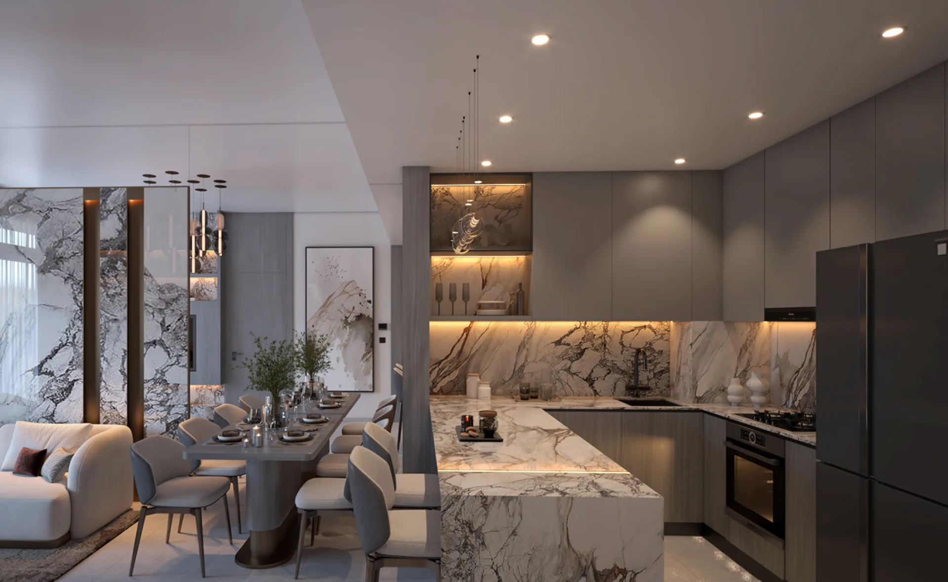 SERA GARDENS: L’Équilibre Absolu entre Nature, Design et Haute Rentabilité à Dubaï – Appartement Dubai (2/14)
