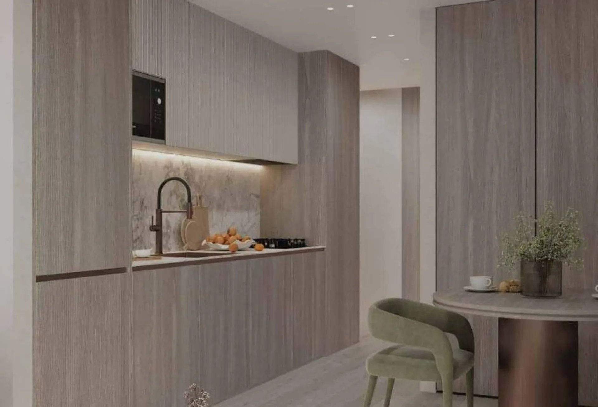 Appartement intelligent de luxe | Meublé | Piscine sur le toit – Appartement Dubai (6/24)