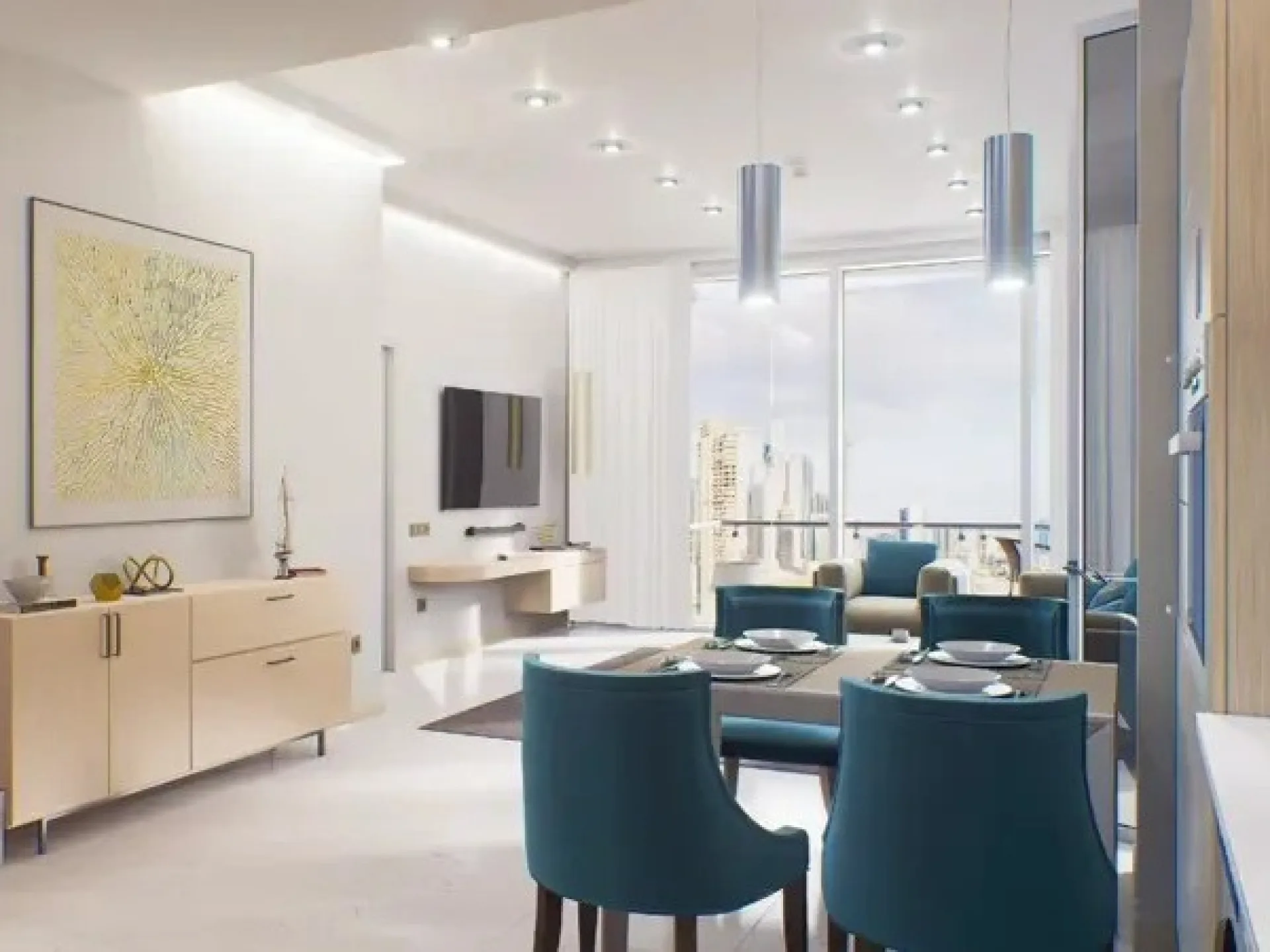 MEILLEUR AGENCEMENT - VUE SUR GOLF - ÉTAGE ÉLEVÉ – Appartement Dubai (6/10)