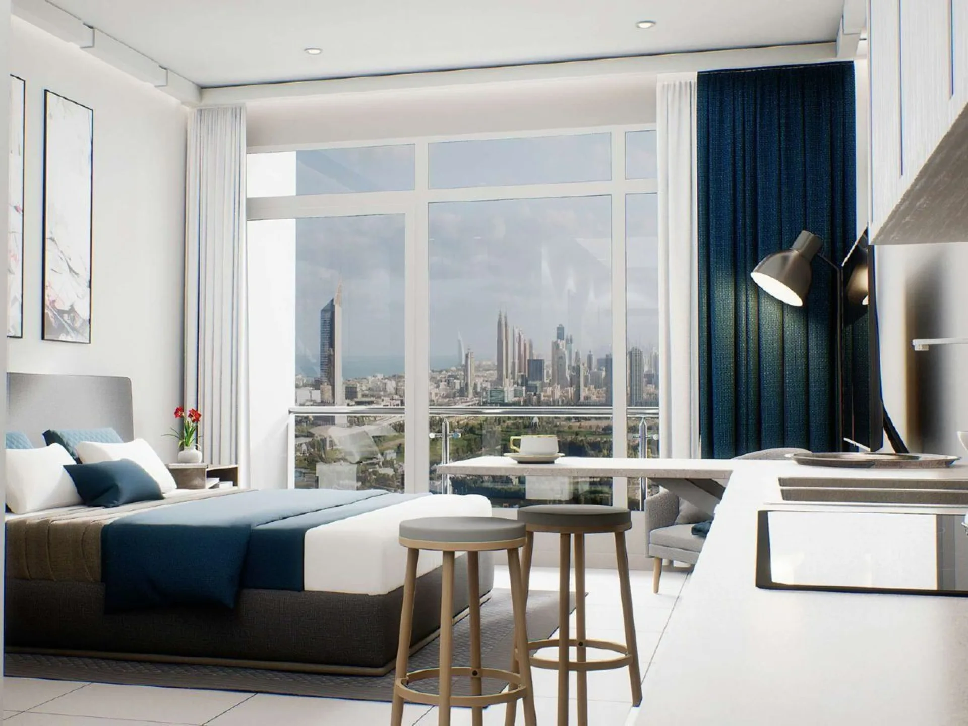 MEILLEUR AGENCEMENT - VUE SUR GOLF - ÉTAGE ÉLEVÉ – Appartement Dubai (2/10)