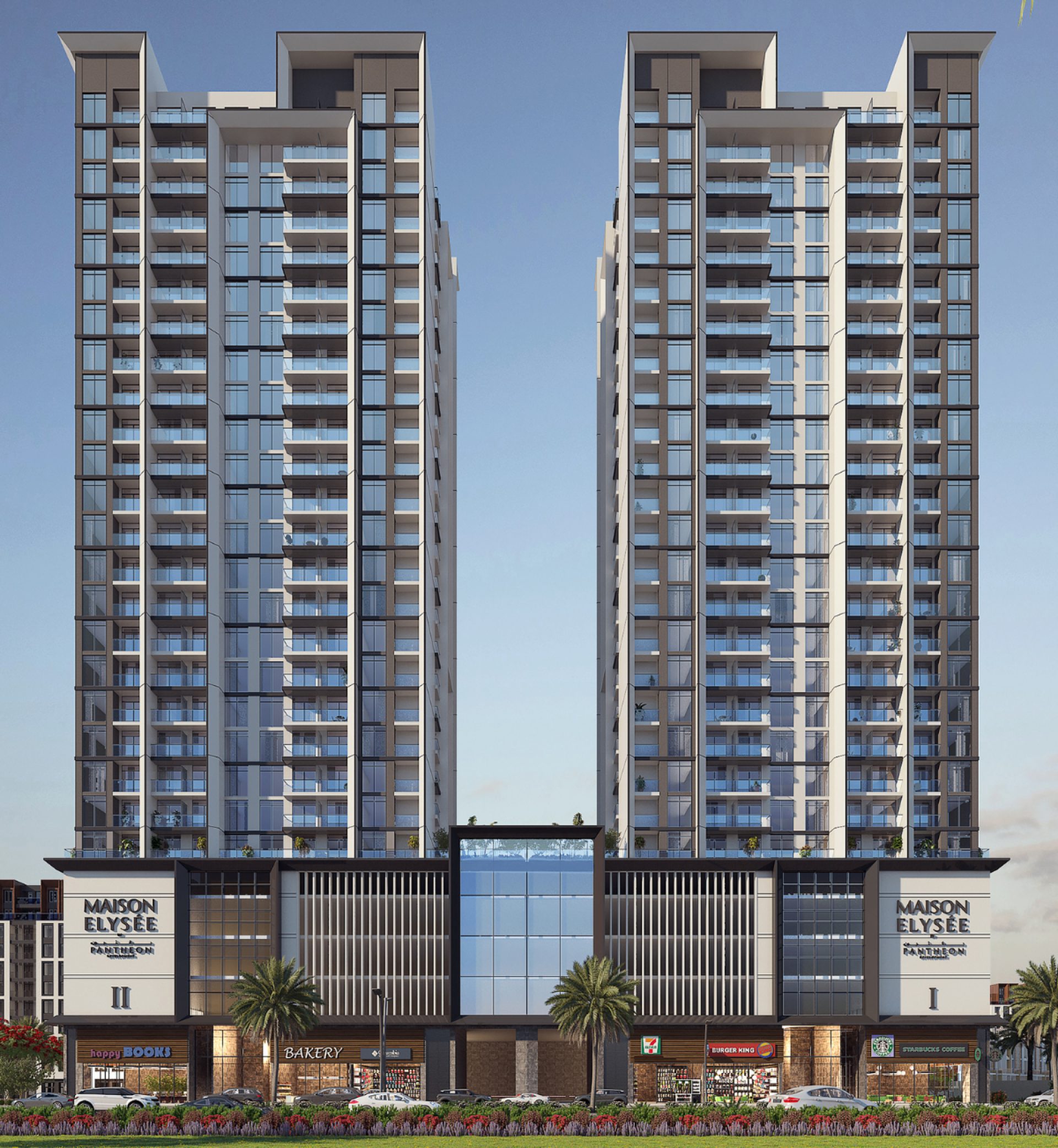Maison Elysee by Pantheon Developments: Maison Elysee à Jumeirah Village Circle, Dubaï