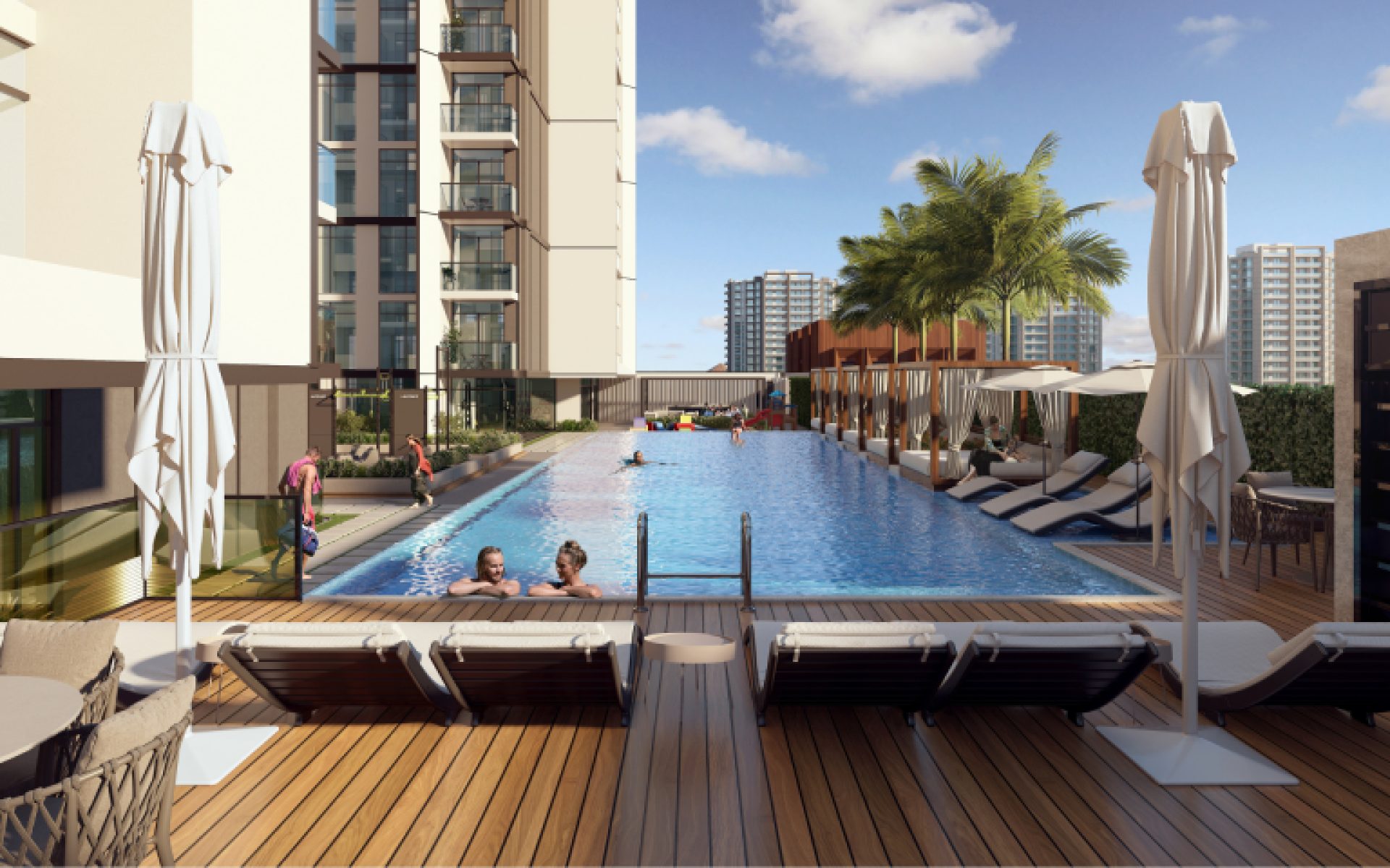 Maison Elysee by Pantheon Developments: Maison Elysee à Jumeirah Village Circle, Dubaï