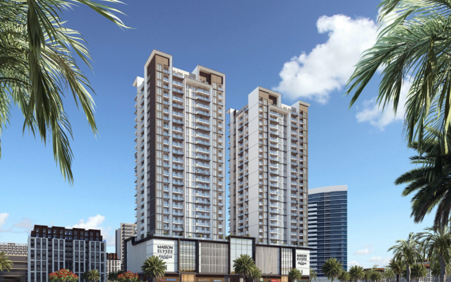 Maison Elysee by Pantheon Developments: Maison Elysee à Jumeirah Village Circle, Dubaï